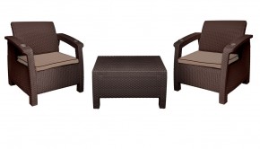 Комплект уличной мебели Yalta Premium Terrace Set (Ялта) шоколадый (+подушки под спину) в Лесном - lesnoy.mebel24.online | фото 8