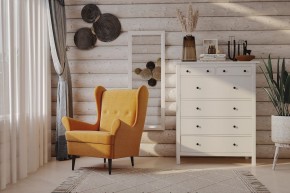 Кресло для отдыха Вало жёто-оранжевый, ткань рогожка в Лесном - lesnoy.mebel24.online | фото 3