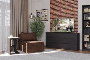 Кресло для отдыха Йоки коричневое, ткань рогожка в Лесном - lesnoy.mebel24.online | фото 4