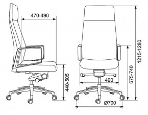 Кресло для руководителя _JONS/BLACK в Лесном - lesnoy.mebel24.online | фото 6