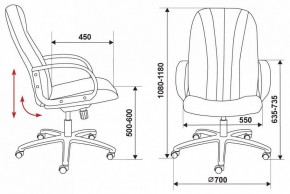 Кресло для руководителя T-898/3C11BL в Лесном - lesnoy.mebel24.online | фото 10