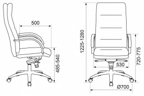 Кресло для руководителя T-9927SL/CHOKOLATE в Лесном - lesnoy.mebel24.online | фото 6