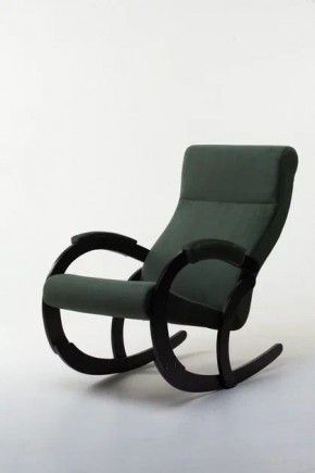 Кресло-качалка КОРСИКА 34-Т-AG (зеленый) в Лесном - lesnoy.mebel24.online | фото 1
