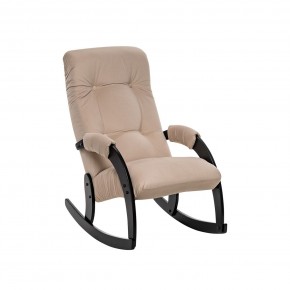 Кресло-качалка Модель 67 Венге, ткань V 18 в Лесном - lesnoy.mebel24.online | фото 2