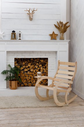 Кресло качалка не окрашенное ВЕНЕЦИЯ кресло маятниковое в Лесном - lesnoy.mebel24.online | фото 2