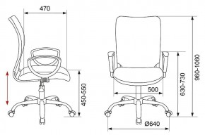 Кресло компьютерное Бюрократ CH-599AXSL/32G/TW-11 в Лесном - lesnoy.mebel24.online | фото 12