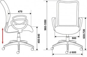 Кресло компьютерное Бюрократ CH-599AXSN/32B/TW-11 в Лесном - lesnoy.mebel24.online | фото 6