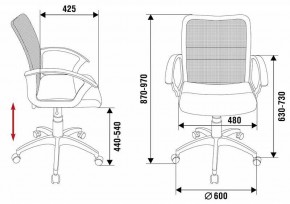 Кресло компьютерное CH-590/BLACK в Лесном - lesnoy.mebel24.online | фото