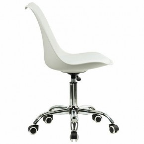 Кресло стул BRABIX "Eames MG-310 CH", хром, пластик белый, экокожа белая, 532923 в Лесном - lesnoy.mebel24.online | фото 3