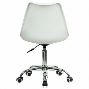 Кресло стул BRABIX "Eames MG-310 CH", хром, пластик белый, ткань серая, 532924 в Лесном - lesnoy.mebel24.online | фото 4