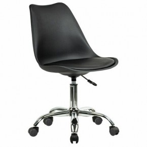 Кресло стул BRABIX "Eames MG-310 CH", хром, пластик черный, экокожа черная, 532925 в Лесном - lesnoy.mebel24.online | фото 2