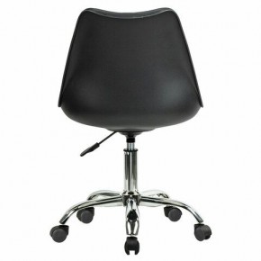 Кресло стул BRABIX "Eames MG-310 CH", хром, пластик черный, экокожа черная, 532925 в Лесном - lesnoy.mebel24.online | фото 4