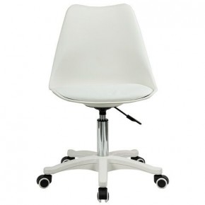 Кресло стул BRABIX "Eames MG-310 PL", пластик белый, экокожа белая, 532926 в Лесном - lesnoy.mebel24.online | фото 1