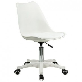 Кресло стул BRABIX "Eames MG-310 PL", пластик белый, экокожа белая, 532926 в Лесном - lesnoy.mebel24.online | фото 2