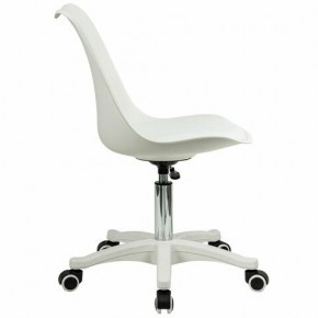 Кресло стул BRABIX "Eames MG-310 PL", пластик белый, экокожа белая, 532926 в Лесном - lesnoy.mebel24.online | фото 3