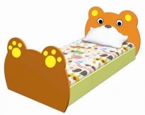 Кровать детская Медвежонок К-1V МДФ (600*1400) в Лесном - lesnoy.mebel24.online | фото