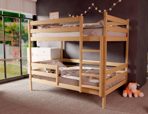 Кровать двухъярусная без крыши 80*160 без покраски в Лесном - lesnoy.mebel24.online | фото 2