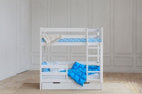Кровать двухъярусная без крыши 80*190 Белый в Лесном - lesnoy.mebel24.online | фото 4