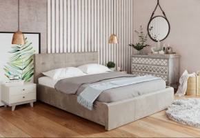 Кровать Изабелла с латами Newtone light beige 1400x2000 в Лесном - lesnoy.mebel24.online | фото 2