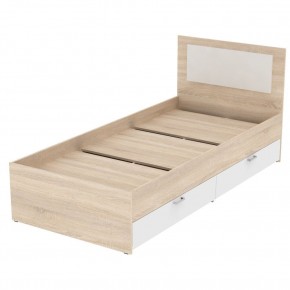 Кровать Ольга L38 (900) 4 ящика (ДСС-Белый) в Лесном - lesnoy.mebel24.online | фото