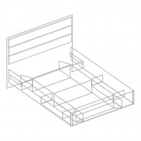 Кровать "Милана" с мягкой спинкой БЕЗ основания 1200х2000 в Лесном - lesnoy.mebel24.online | фото 4