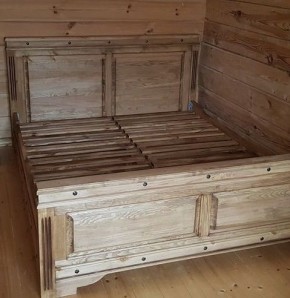 Кровать "Викинг 01" 1600 массив в Лесном - lesnoy.mebel24.online | фото 2