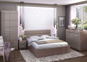 Кровать Вегас 1,6м Шимо темный в Лесном - lesnoy.mebel24.online | фото 2