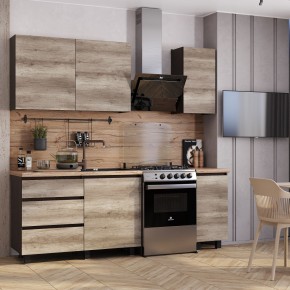 Кухня Энигма 1.6 м (венге/дуб каньон) в Лесном - lesnoy.mebel24.online | фото