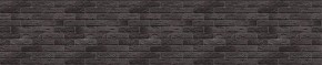 Кухонный фартук 610х3000х1,5 (композит) КМ Кирпич графит в Лесном - lesnoy.mebel24.online | фото