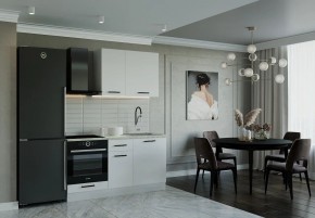 Кухонный гарнитур Белый Глянец 1600 (Стол. 26мм) в Лесном - lesnoy.mebel24.online | фото