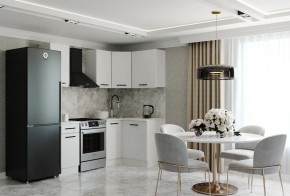 Кухонный гарнитур Белый Глянец 2000*1200 (Стол. 26мм) в Лесном - lesnoy.mebel24.online | фото