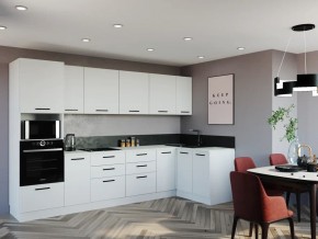 Кухонный гарнитур Белый Глянец 3200*1400 (Стол. 26мм) в Лесном - lesnoy.mebel24.online | фото
