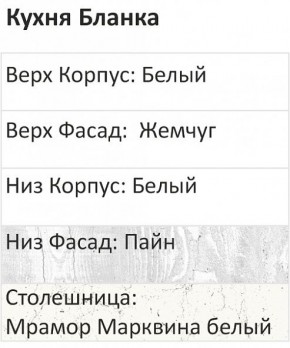 Кухонный гарнитур Бланка 1000 (Стол. 38мм) в Лесном - lesnoy.mebel24.online | фото 3