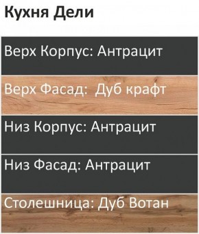 Кухонный гарнитур Дели 1000 (Стол. 26мм) в Лесном - lesnoy.mebel24.online | фото 3