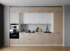 Кухонный гарнитур Демо 3400 (Стол. 38мм) в Лесном - lesnoy.mebel24.online | фото