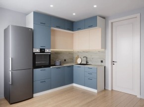 Кухонный гарнитур Фьюжн 2200*1700 (Стол. 26мм) в Лесном - lesnoy.mebel24.online | фото