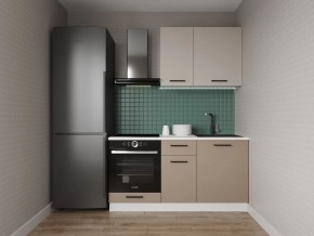 Кухонный гарнитур Каппучино 1600 (Стол. 38мм) в Лесном - lesnoy.mebel24.online | фото