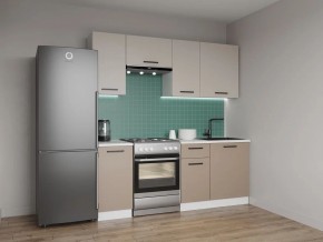 Кухонный гарнитур Каппучино 2000 (Стол. 38мм) в Лесном - lesnoy.mebel24.online | фото