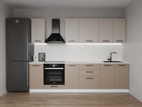 Кухонный гарнитур Каппучино 2800 (Стол. 38мм) в Лесном - lesnoy.mebel24.online | фото