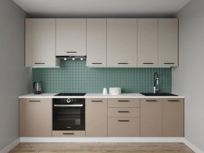 Кухонный гарнитур Каппучино 3000 h950 (Стол. 26мм) в Лесном - lesnoy.mebel24.online | фото