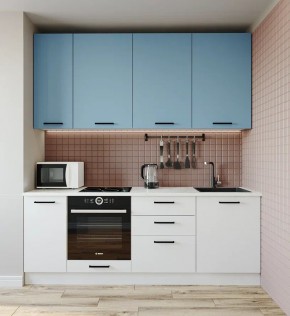 Кухонный гарнитур Капри 2200 h950 (Стол. 26мм) в Лесном - lesnoy.mebel24.online | фото