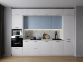 Кухонный гарнитур Капри 3400 (Стол. 38мм) в Лесном - lesnoy.mebel24.online | фото