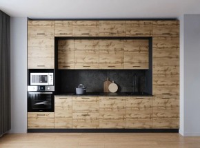 Кухонный гарнитур Крафт 3400 (Стол. 26мм) в Лесном - lesnoy.mebel24.online | фото