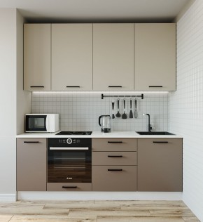 Кухонный гарнитур Латте 2200 (Стол. 38мм) в Лесном - lesnoy.mebel24.online | фото