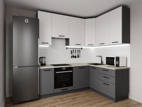 Кухонный гарнитур Меренга 2200*1600 h950 (Стол. 26мм) в Лесном - lesnoy.mebel24.online | фото
