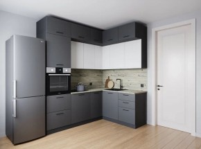 Кухонный гарнитур Меренга 2200*1700 (Стол. 26мм) в Лесном - lesnoy.mebel24.online | фото