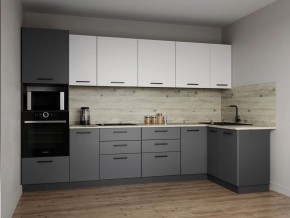 Кухонный гарнитур Меренга 3200*1400 (Стол. 26 мм) в Лесном - lesnoy.mebel24.online | фото