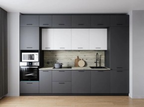 Кухонный гарнитур Меренга 3400 (Стол. 26мм) в Лесном - lesnoy.mebel24.online | фото