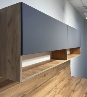 Кухонный гарнитур «Монако» 2.0 м Серия 2 МДФ с фрезеровкой (Дуб Золотой/Графит) в Лесном - lesnoy.mebel24.online | фото 5