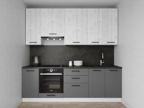 Кухонный гарнитур Санторини 2400 h950 (Стол. 38мм) в Лесном - lesnoy.mebel24.online | фото